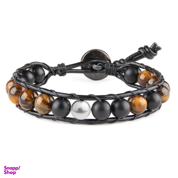 دستبند نقره مردانه ریسه گالری (Ri3 Gallery) مدل چشم ببر 1463