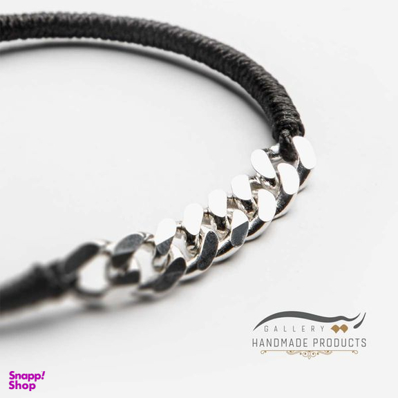 دستبند نقره مردانه ریسه گالری (Ri3 Gallery) مدل لویی 1467