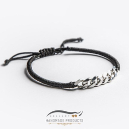 دستبند نقره مردانه ریسه گالری (Ri3 Gallery) مدل لویی 1467