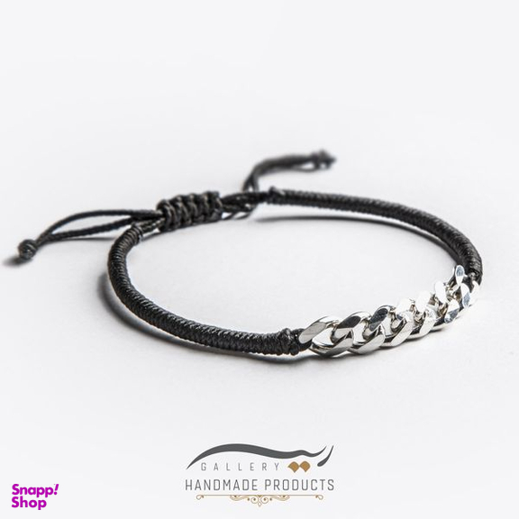 دستبند نقره مردانه ریسه گالری (Ri3 Gallery) مدل لویی 1467