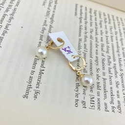 گوشواره زنانه وای اس ایکس (YSX) مدل مروارید کد E4397
