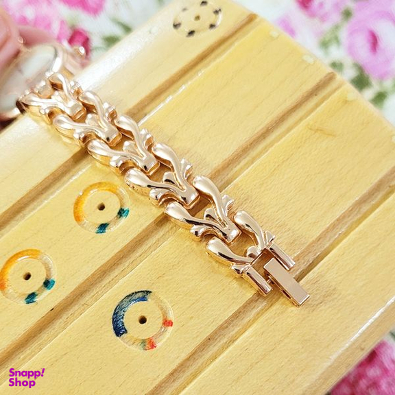 ساعت مچی عقربه ای زنانه والار (Walar) مدل بند گندمی کد 05