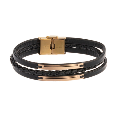 دستبند طلا 18 عیار مردانه مایا ماهک (Maya Maahak) مدل MB1266