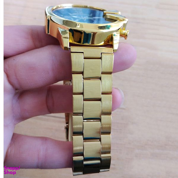 ساعت مچی عقربه‌ای مردانه مدل بندفلزی کد 444 شاخدار