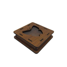 آویز گردنبند طلا 18 عیار زنانه مدل پروانه کد K42