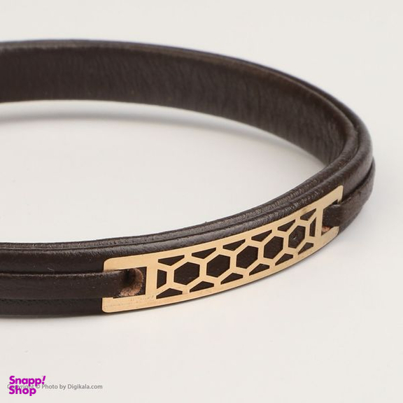 دستبند طلا 18 عیار مردانه مایا ماهک (Maya Maahak) مدل MB1502