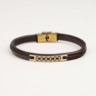 دستبند طلا 18 عیار مردانه مایا ماهک (Maya Maahak) مدل MB1502