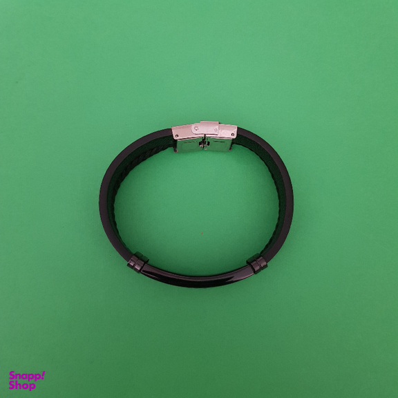 دستبند چرم مردانه دو رج طرح Rolex