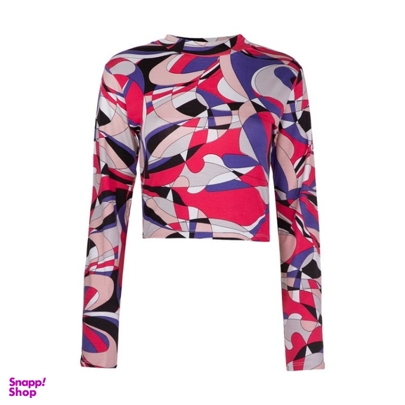 نیم تنه زنانه افراتین (Afratin) مدل نگار کد 7542 رنگ صورتی