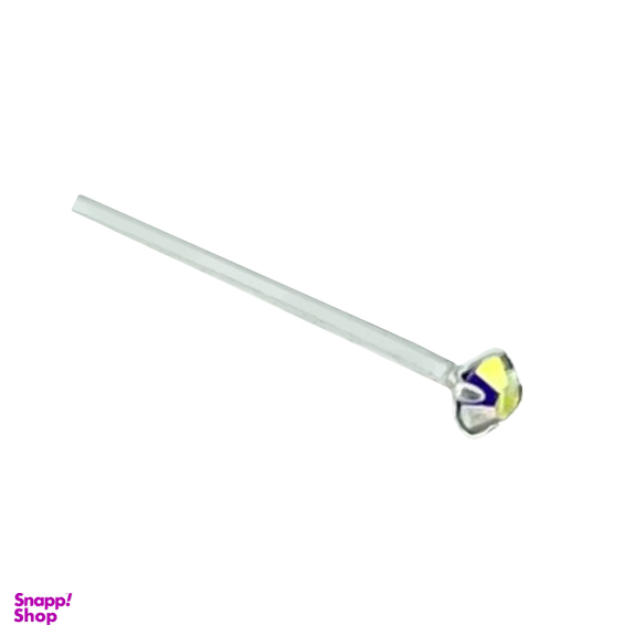 پیرسینگ بینی زنانه مدل تک نگین کد P4178