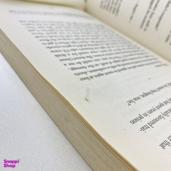 پیرسینگ بینی زنانه مدل تک نگین کد P4178