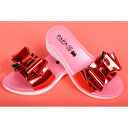 دمپایی نوزاد پاپا (Papa) مدل پاپیون هولوگرامی کد R.D.3.0.5.6