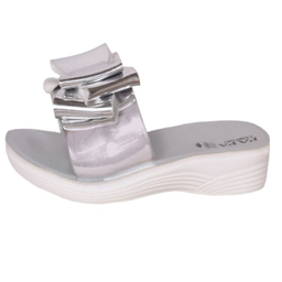 دمپایی نوزاد پاپا (Papa) مدل پاپیون هولوگرامی کد S.L.V.3.0.5.6