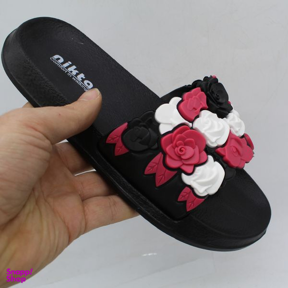 دمپایی نیکتا (Nikta) مدل سه گل