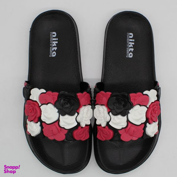 دمپایی نیکتا (Nikta) مدل سه گل