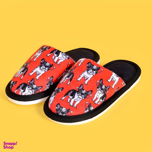 دمپایی حوله ای بچگانه نیکتا (Nikta) مدل سگ کد RD.3246