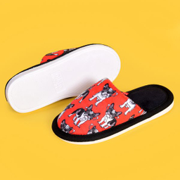 دمپایی حوله ای بچگانه نیکتا (Nikta) مدل سگ کد RD.3246