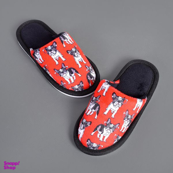 دمپایی حوله ای بچگانه نیکتا (Nikta) مدل سگ کد RD.3246