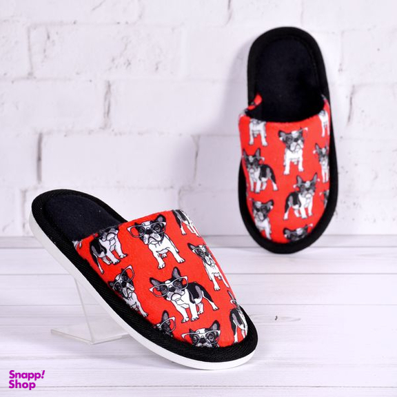 دمپایی حوله ای بچگانه نیکتا (Nikta) مدل سگ کد RD.3246