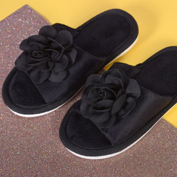 دمپایی حوله ای بچگانه نیکتا (Nikta) مدل گلدار کد BK.3260