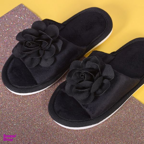 دمپایی حوله ای بچگانه نیکتا (Nikta) مدل گلدار کد BK.3260