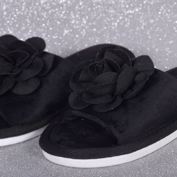 دمپایی حوله ای بچگانه نیکتا (Nikta) مدل گلدار کد BK.3260