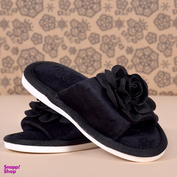 دمپایی حوله ای بچگانه نیکتا (Nikta) مدل گلدار کد BK.3260