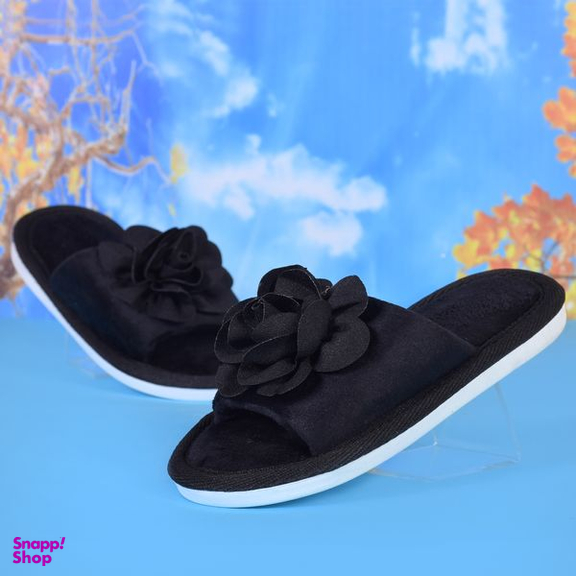 دمپایی حوله ای بچگانه نیکتا (Nikta) مدل گلدار کد BK.3260