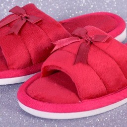 دمپایی حوله ای بچگانه نیکتا (Nikta) مدل پاپیونی کد RD.3261