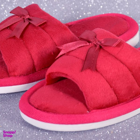 دمپایی حوله ای بچگانه نیکتا (Nikta) مدل پاپیونی کد RD.3261