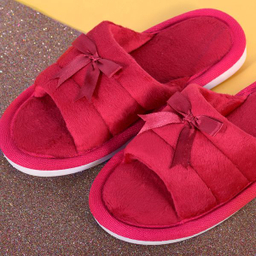 دمپایی حوله ای بچگانه نیکتا (Nikta) مدل پاپیونی کد RD.3261