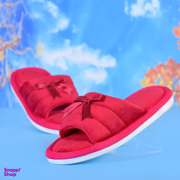 دمپایی حوله ای بچگانه نیکتا (Nikta) مدل پاپیونی کد RD.3261