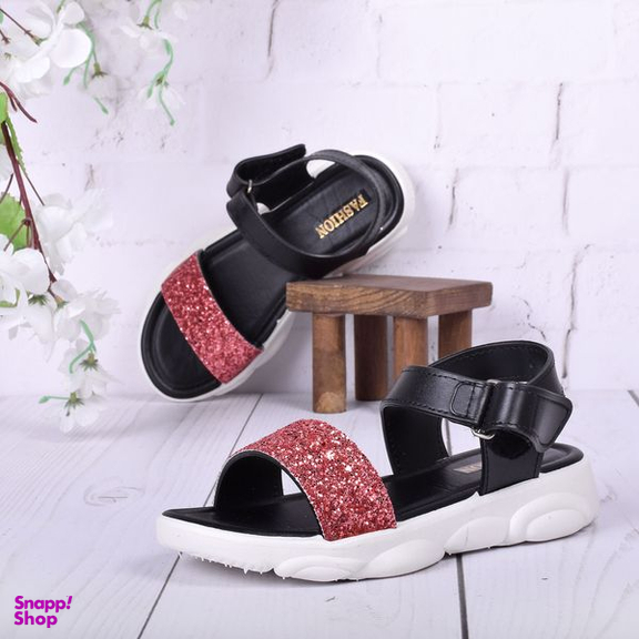 صندل دخترانه پاپا (Papa) مدل سنگی کد ZSH.3309