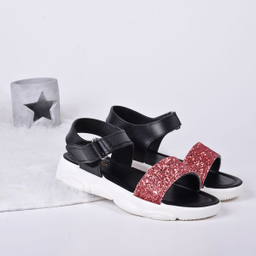 صندل دخترانه پاپا (Papa) مدل سنگی کد ZSH.3309