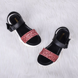 صندل دخترانه پاپا (Papa) مدل سنگی کد ZSH.3309