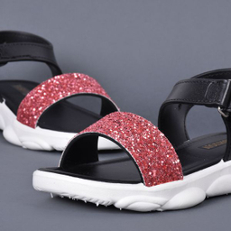 صندل دخترانه پاپا (Papa) مدل سنگی کد ZSH.3309