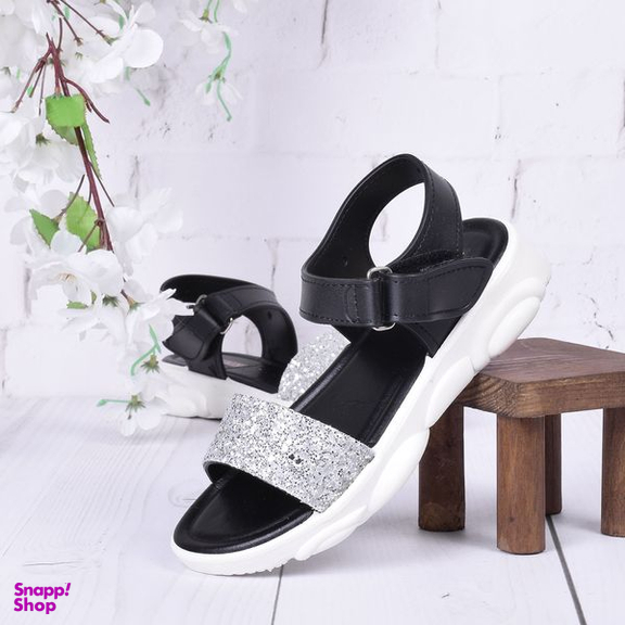 صندل دخترانه پاپا (Papa) مدل سنگی کد SLV.3309