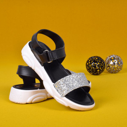 صندل دخترانه پاپا (Papa) مدل سنگی کد SLV.3309