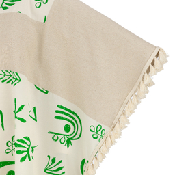 پانچو زنانه السانا مدل جانان کد 1493 رنگ سبز