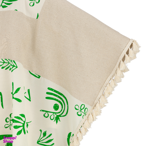 پانچو زنانه السانا مدل جانان کد 1493 رنگ سبز