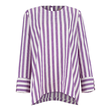 پانچو زنانه السانا (Elsana) مدل تیدا کد1502 رنگ بنفش