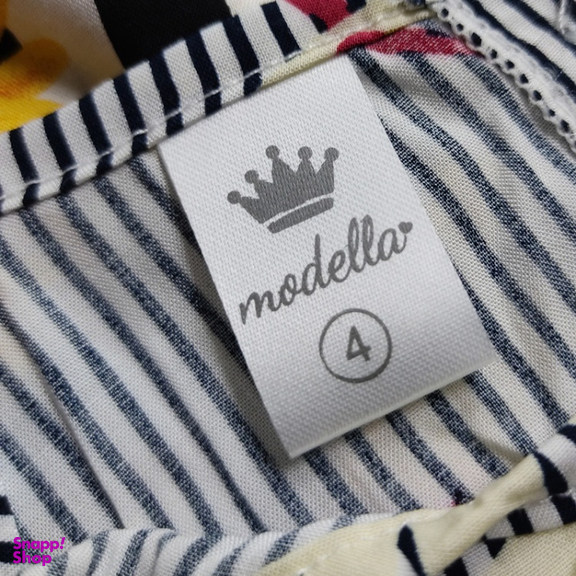 ست تاپ و شلوارک دخترانه مدلا (Modella) مدل بهار کد MAS8505