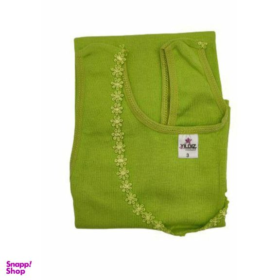 تاپ زنانه مدل ییلدیز رنگ سبز