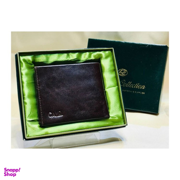 کیف پول چرم طبیعی مردانه کمل (camel) مدل K4
