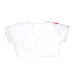 تیشرت دخترانه جی بی جو (Jibijo) مدل Colorful کد 3065 رنگ سفید