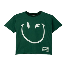 تیشرت بچگانه جی بی جو (Jibijo) مدل Smile کد 3081 رنگ سبز