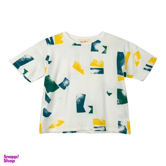 تیشرت بچگانه جی بی جو (Jibijo) مدل Ashkal کد 6207 رنگ سفید