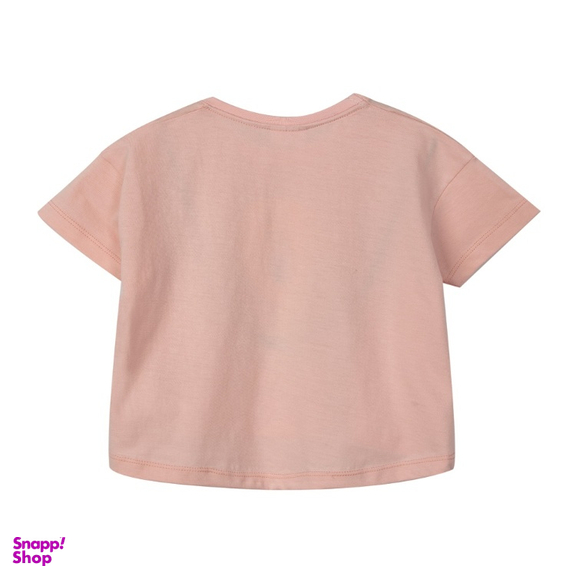 تیشرت دخترانه جی بی جو (Jibijo) مدل توییتی کد 3030 رنگ صورتی