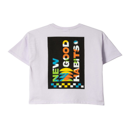 تیشرت آستین کوتاه بچگانه جی بی جو (Jibijo) مدل Good Habits کد 3054