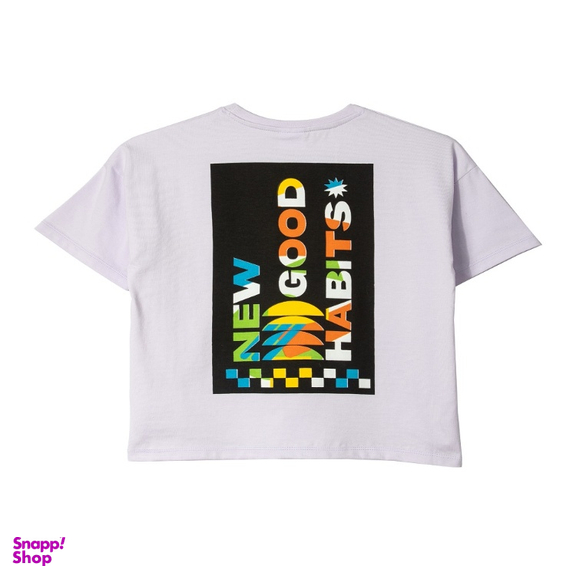 تیشرت آستین کوتاه بچگانه جی بی جو (Jibijo) مدل Good Habits کد 3054